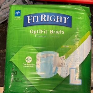 FitRight OptiFit Briefs Large